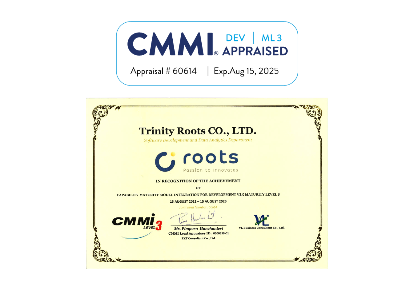 CMMI® Maturity Level 3 Software Development and Data Analytics Department, Maturity Level 3 มาตรฐานระดับสากล ด้านผลิตภัณฑ์และกระบวนการพัฒนาผลิตภัณฑ์ที่มีประสิทธิภาพ